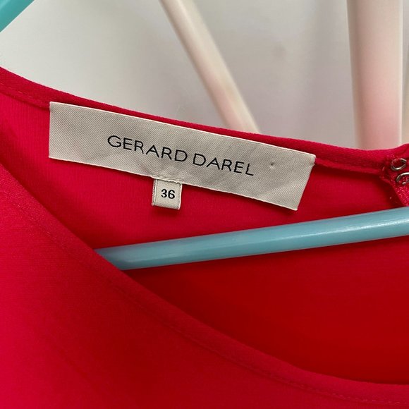 Gerard Darel - Dress - Size EU36 - Crimson - EUC - Picture 2 of 6